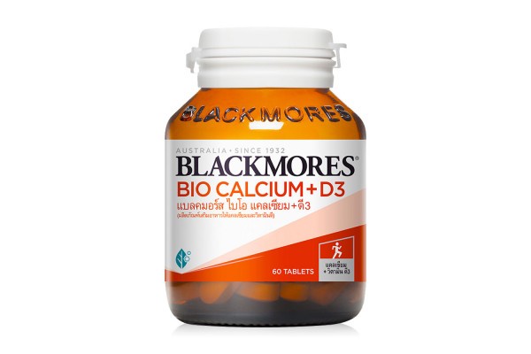 Кальций с витамином D3 и морским коллагеном для суставов и костей  от Blackmores Bio Calcium+D3 60 капсул