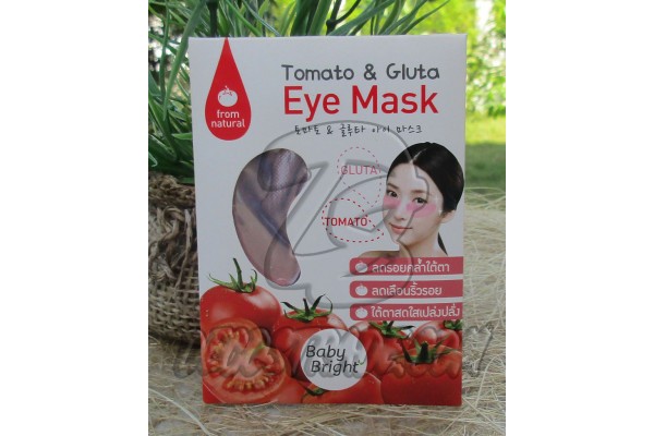 Коллагеновые маски-дольки вокруг глаз с Томатом и Глутатионом от Baby Bright, Tomato & Gluta Eye Mask
