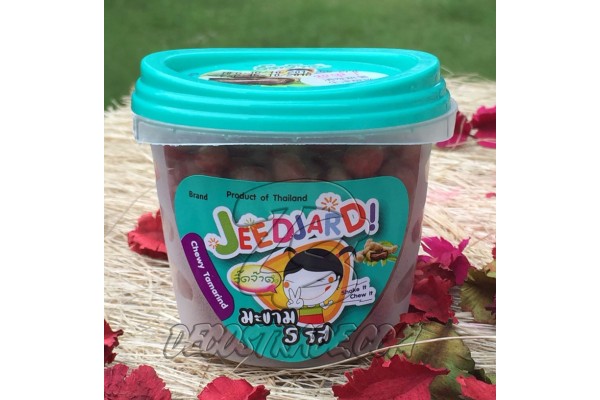 Мягкие жевательные конфеты «Тамариндом» Jeedjard Chewy, Tamarind Candy, 80 гр