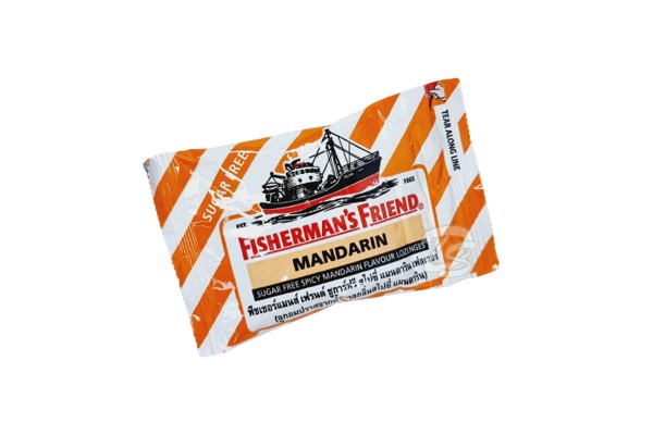 Пастилки Fisherman's Friend без сахара (Мандарин) 25 гр