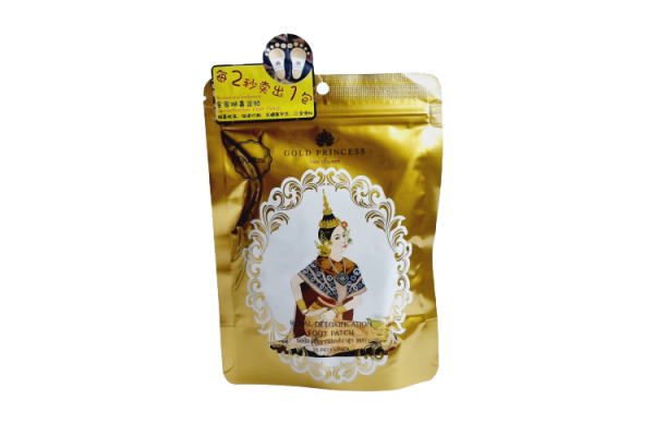 Патчи для стоп детокс от Gold Princess Royal Detoxification Foot Patch Pack 10pcs