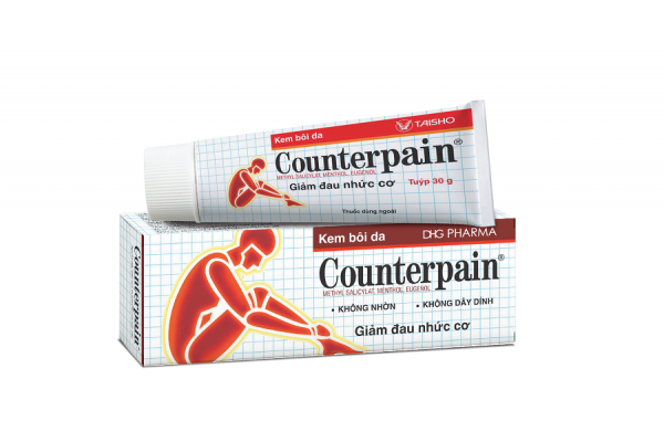 Разогревающая мазь Counterpain, Analgesic Balm (Methyl Salicylate, Menthol, Eugenol), 60 гр