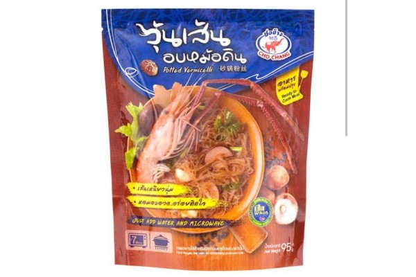 Стеклянная лапша в горшочках с пряным вкусом "Оп вунсен" Cho Chang 95 гр