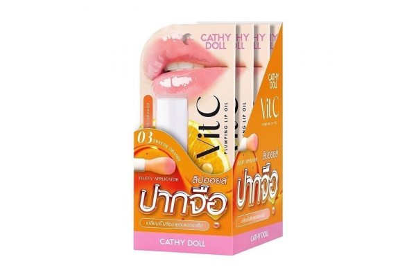 Увлажняющее масло для губ Cathy Doll Сладкий Апельсин (Sweetie Orange) 2.4 гр ? 4 шт