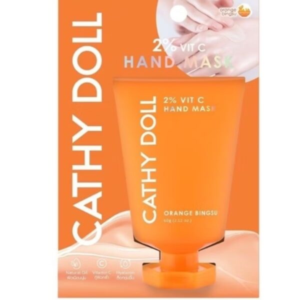 Маска для рук Cathy Doll с 2% гиалуроновой кислотой с ароматом Апельсиновый Бингсу 60 гр