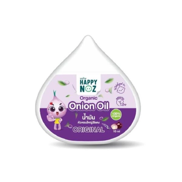 Эфирное масло от заложенности носа с луковым маслом Оригинальная формула от Happy Noz Onion Oil Original 10 мл