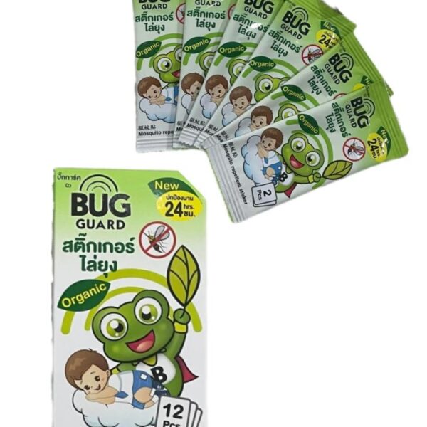 Пластыри от комаров и насекомых Happy Noz Bug Guard, 12 штук