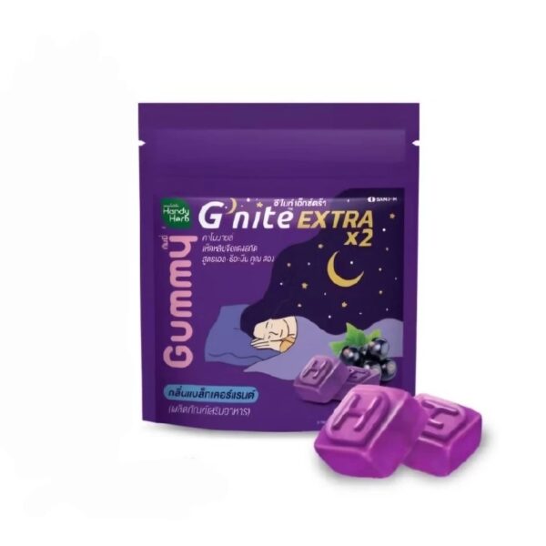 Мармелад для крепкого сна Handy Herb G'Nite с усиленной формулой со вкусом черной смородины 24гр 4 шт